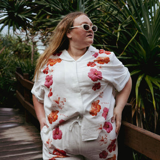 LANAI LINEN LOUNGE SHIRT