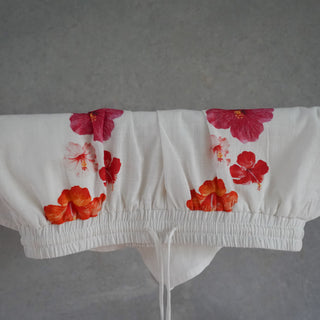 HANALEI LINEN LOUNGE SHORTS