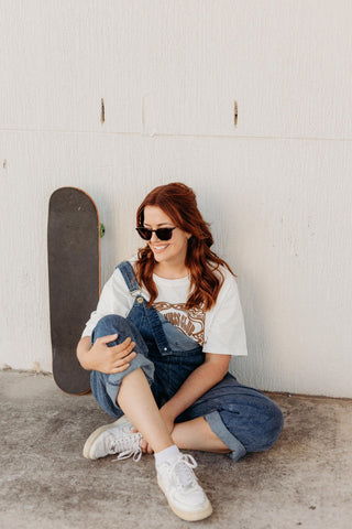 BLUE DENIM OVERALLS