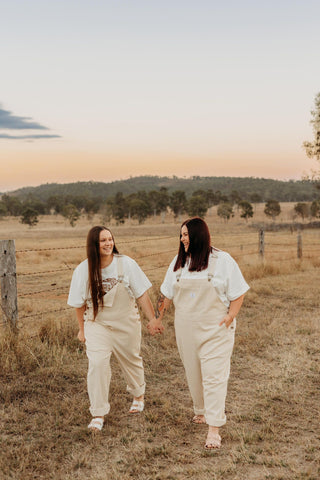 SPECKLE OAT OVERALLS