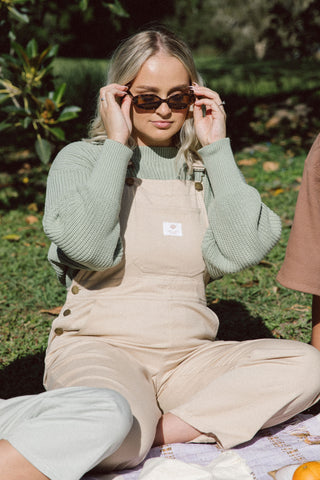 Sage Chunky Knit Jumper