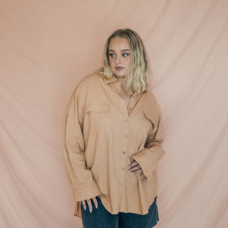 Sand Boyfriend Shirt
