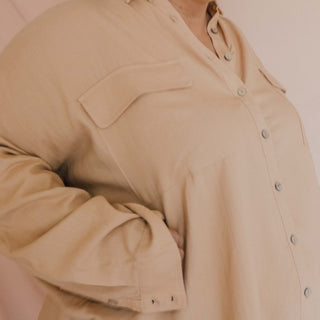 Sand Boyfriend Shirt