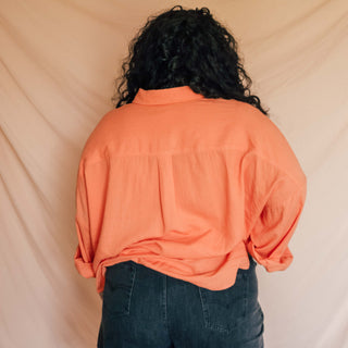 Tangerine Boyfriend Shirt
