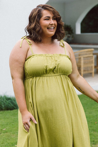 Kora Maxi Dress - Moss