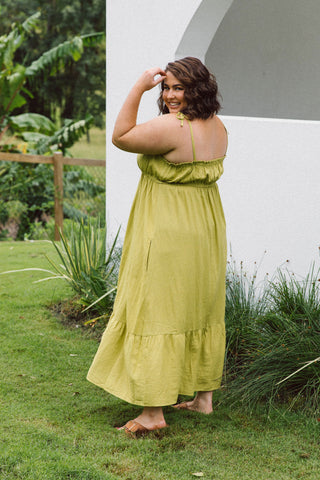 Kora Maxi Dress - Moss