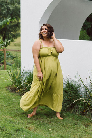 Kora Maxi Dress - Moss